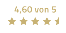 Rated 4.6 from 5 Stars at Provenexpert.